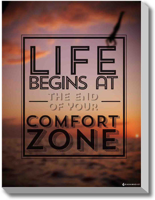 Life Begins Canvas Art