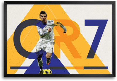 46% OFF on Shopmantra Cr7 Footballer Laminated Frame Poster Paper Print 46% OFF on Shopmantra Cr7 Footballer Laminated Frame Poster Paper Print