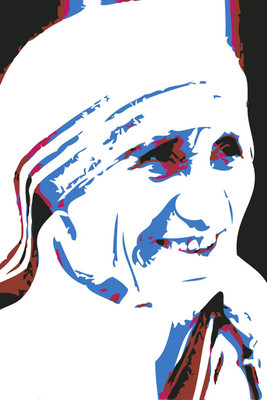 6% OFF on Mother Teresa Paper Print