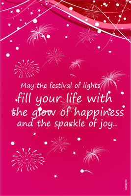 16% OFF on Poster - Beautiful And Elegant Diwali Wishes Paper Print
