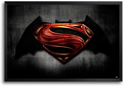 74% OFF on Batman Superman Fp00004595 Framed Photographic Paper 74% OFF on Batman Superman Fp00004595 Framed Photographic Paper