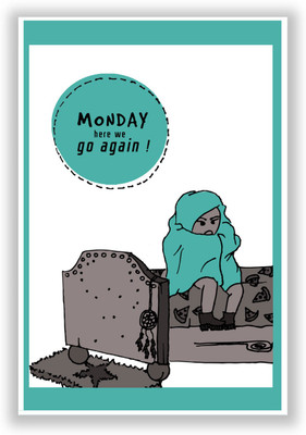 27% OFF on PosterGuy Mondays Graphic Illustration Poster Paper Print 27% OFF on PosterGuy Mondays Graphic Illustration Poster Paper Print