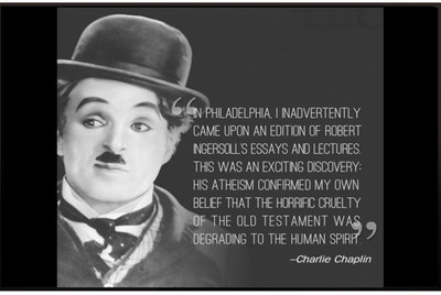 53% OFF on Charlie-Poster Paper Print