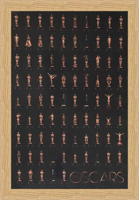 54% OFF on OSCOR'S Emoji Framed Poster Fine Art Print