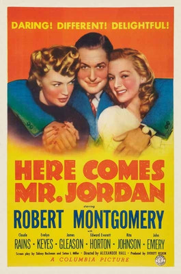 35% OFF on Here Comes Mr. Jordan - 1941 Paper Print