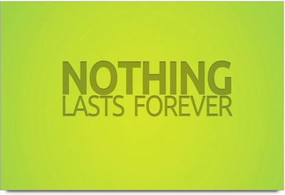 77% OFF on Shoprock Nothing Lasts Forever Photographic Paper