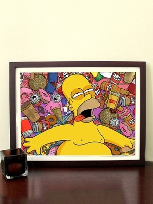 70% OFF on simpsons 3D Poster