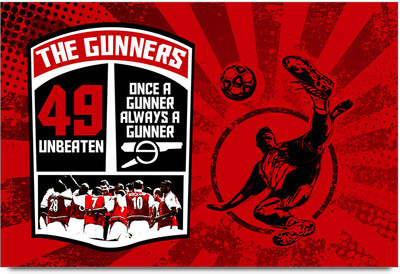 53% OFF on ShopMantra Arsenal The Gunners Unbeaten Poster Paper Print 53% OFF on ShopMantra Arsenal The Gunners Unbeaten Poster Paper Print