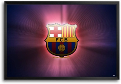74% OFF on Fc Barcelona Fp00004198 Framed Photographic Paper