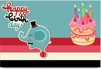 58% OFF on Happy Birthday -SMFP00002264 Laminated Poster Paper Print 58% OFF on Happy Birthday -SMFP00002264 Laminated Poster Paper Print