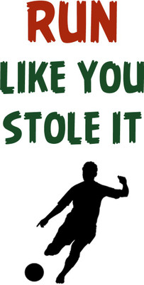 52% OFF on Run Like You Stole It Fine Art Print