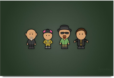 53% OFF on Breaking Bad Minimal Charcters Laminated Poster Paper Print 53% OFF on Breaking Bad Minimal Charcters Laminated Poster Paper Print