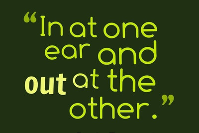 70% OFF on In At One Ear Poster131813 Photographic Paper