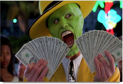 34% OFF on Amy The Mask Showing Money 3D Poster 34% OFF on Amy The Mask Showing Money 3D Poster