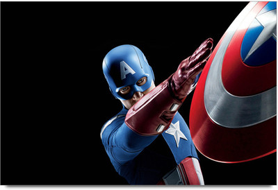 62% OFF on Cpatain America U.S Superhero Paper Print 62% OFF on Cpatain America U.S Superhero Paper Print