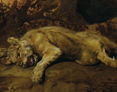 80% OFF on Holicshop Tiger Canvas Pianting without Frame Canvas Art