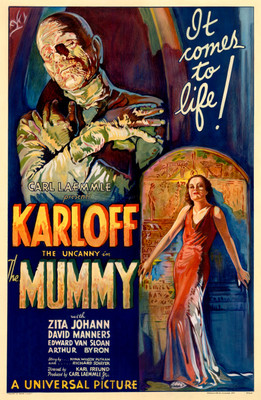 7% OFF on The Mummy Fine Art Print