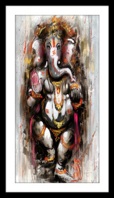 37% OFF on Standing Ganesha Fine Art Print
