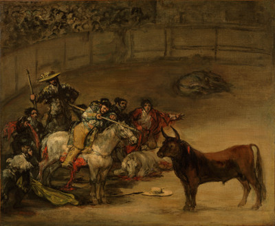 14% OFF on Bullfight Suerte De Varas By Francisco Josa De Goya Y Lucientes Francisco De Goya Spanish Fine Art Print