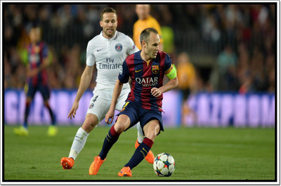 50% OFF on Andres Iniesta Poster Paper Print
