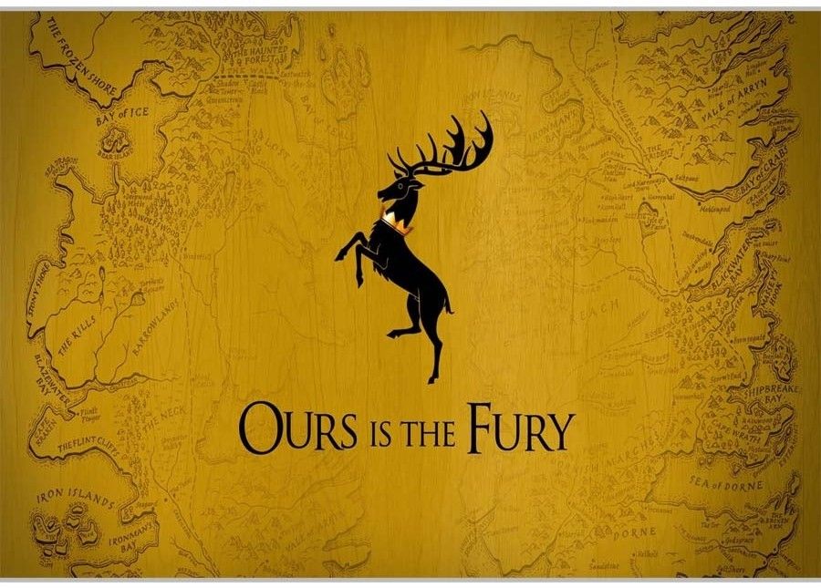 37% OFF on Ours Is The Fury Poster (18 x 12 Inches) by Shopkeeda Paper Print