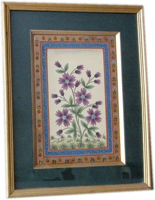 31% OFF on ICB flowers painting on paper Paper Print