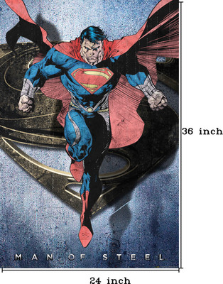 Superman Man Of Steel Maxi Poster Paper Print Superman Man Of Steel Maxi Poster Paper Print