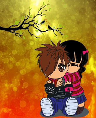 81% OFF on Canvas Painting Without Frame - Couples Canvas Art