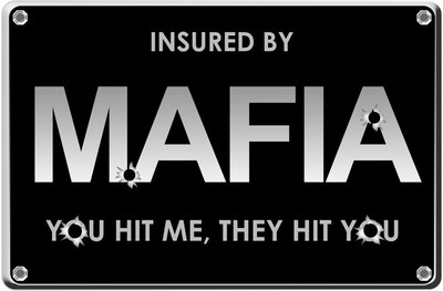 37% OFF on Insured by Mafia Paper Print