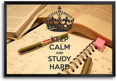 74% OFF on Keep Calm And Study Hard Fp00004526 Framed Photographic Paper 74% OFF on Keep Calm And Study Hard Fp00004526 Framed Photographic Paper