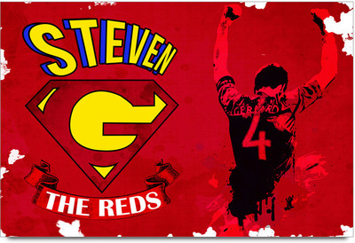 53% OFF on Shopmantra Steven Gerrard The Reds Poster Paper Print 53% OFF on Shopmantra Steven Gerrard The Reds Poster Paper Print