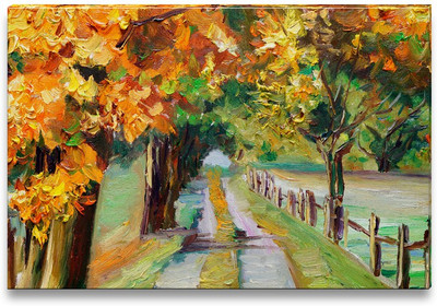 43% OFF on Country Road with Maple Canvas Art 43% OFF on Country Road with Maple Canvas Art