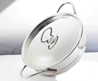 Praylady V Line with S.S. lid Kadhai 2.5 L Stainless Steel Praylady V Line with S.S. lid Kadhai 2.5 L Stainless Steel