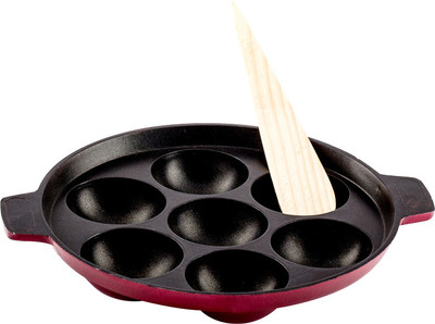 5% OFF on Murugan Paniyarakkal 7 holes Pan 20.95 cm diameter Non-stick 5% OFF on Murugan Paniyarakkal 7 holes Pan 20.95 cm diameter Non-stick