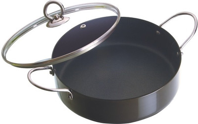 15% OFF on Maple Hard Anodized Universal with Lid Pan 25 cm diameter Aluminium, Non-stick 15% OFF on Maple Hard Anodized Universal with Lid Pan 25 cm diameter Aluminium, Non-stick