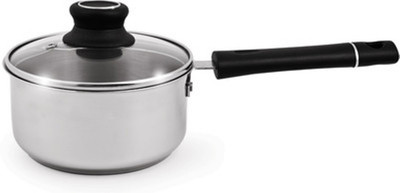 19% OFF on Ramson Tri Ply Sauce With Glass Lid Pan 14 cm diameter Stainless Steel 19% OFF on Ramson Tri Ply Sauce With Glass Lid Pan 14 cm diameter Stainless Steel