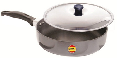 3% OFF on Black Diamond Hard Anodized with Stainless Steel Lid Pan 23.5 cm diameter Non-stick
