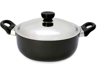 40% OFF on Metallino Hard Anodised Cook N Serve Pot 2 L Aluminium 40% OFF on Metallino Hard Anodised Cook N Serve Pot 2 L Aluminium