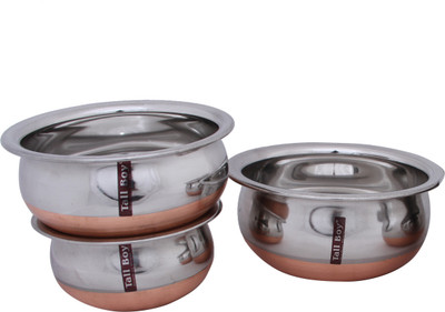 37% OFF on Tallboy Copper Bottom Mini Parapuchetty Pan NA cm diameter Stainless Steel 37% OFF on Tallboy Copper Bottom Mini Parapuchetty Pan NA cm diameter Stainless Steel