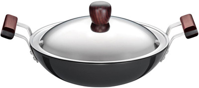 Hawkins Futura Hard Anodized Deep-Fry Pan 2.75 L 260 mm Kadhai 2.75 L Aluminium Hawkins Futura Hard Anodized Deep-Fry Pan 2.75 L 260 mm Kadhai 2.75 L Aluminium