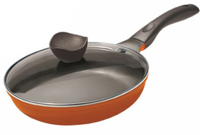 8% OFF on Alda Die Casting Glass Lid Pan 24 cm diameter Aluminium, Non-stick