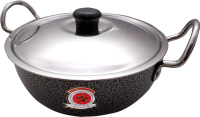 17% OFF on Star Metal Wok Kadhai 3.5 L Aluminium 17% OFF on Star Metal Wok Kadhai 3.5 L Aluminium