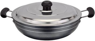 Bright Home Appliances Kadhai 2 L Aluminium, Non-stick Bright Home Appliances Kadhai 2 L Aluminium, Non-stick