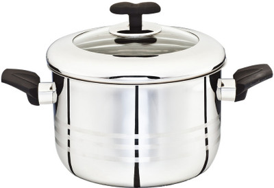 Praylady Sleek Series Dutch Oven Pot 5 L Stainless Steel Praylady Sleek Series Dutch Oven Pot 5 L Stainless Steel