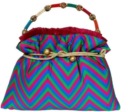 45% OFF on Craftstages Ethnic Multicolor Potli Multicolor 45% OFF on Craftstages Ethnic Multicolor Potli Multicolor
