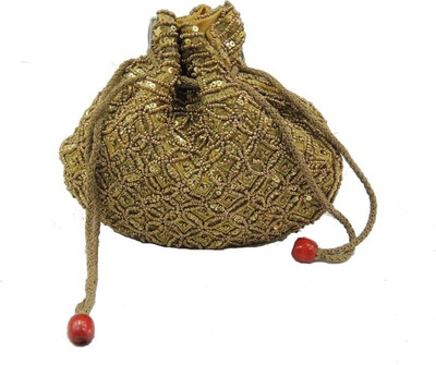 Mex Ethnic Potli Maroon Mex Ethnic Potli Maroon