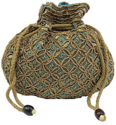 62% OFF on Mex Ethnic Potli Blue 62% OFF on Mex Ethnic Potli Blue