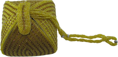 55% OFF on Faith Beadead Potli Yellow 55% OFF on Faith Beadead Potli Yellow