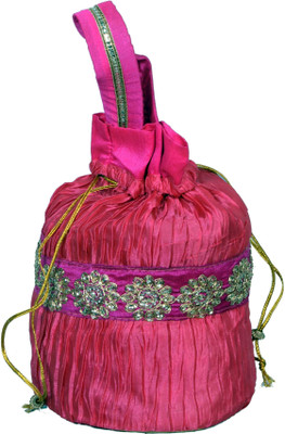 68% OFF on Bag Berry Round Potli Pink Crush 68% OFF on Bag Berry Round Potli Pink Crush