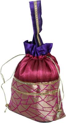75% OFF on Bag Berry Texture Potli Pink 75% OFF on Bag Berry Texture Potli Pink